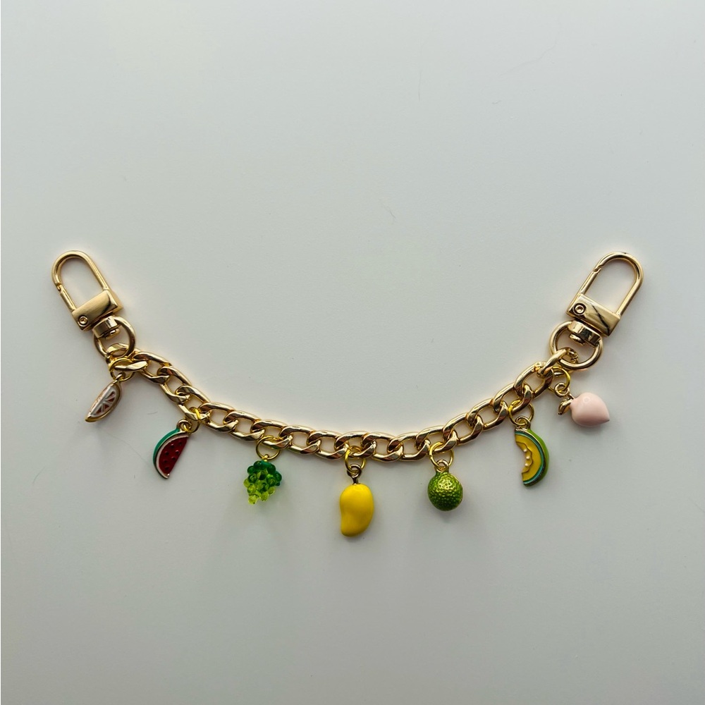 Handbag Chain with Fruit Charms - Picture 2 of 5